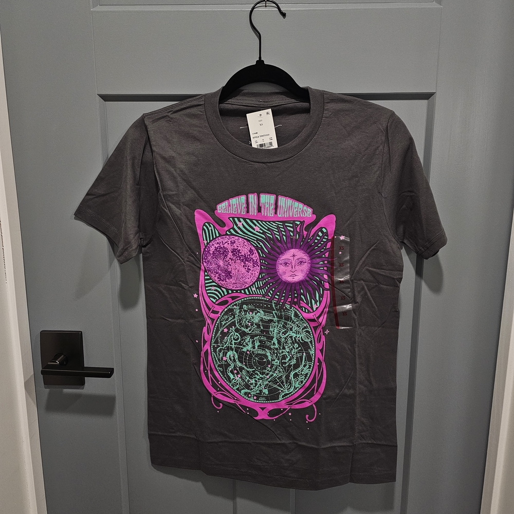 Graphic Short Sleeve Tee - Gray